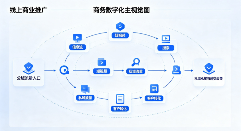 慈溪市线上商业推广怎么做？全域流量闭环搭建与低成本转化实战指南